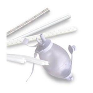 Discrete Drain Wound Silicone 10Fr End Perforated Round Tip w/ Trocar Strl 10/Ca