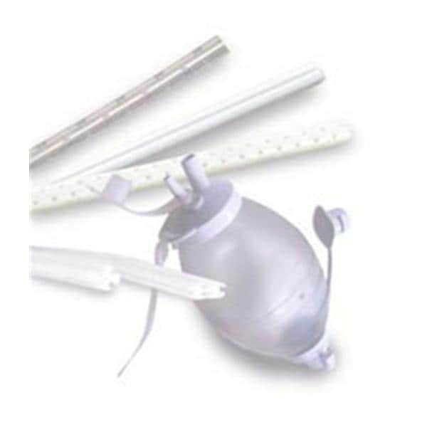 Discrete Drain Wound Silicone 10Fr End Perforated Round Tip w/ Trocar Strl 10/Ca