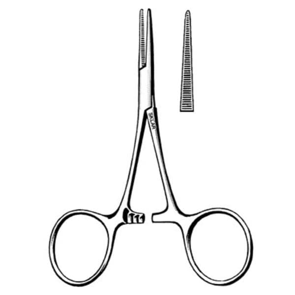 Sklarlite XD Hartman-Mosquito Hemostatic Forcep Straight 3-1/2" Ea