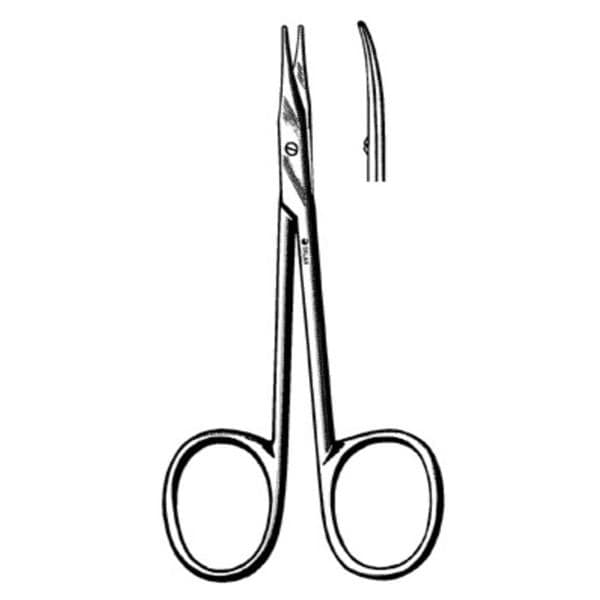 Sklarlite Stevens Tenotomy Scissors Curved 4-1/2" Stainless Steel NS Rsbl Ea