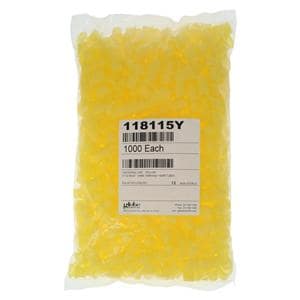 Universal Cap Polyethylene Yellow 1000/Pk