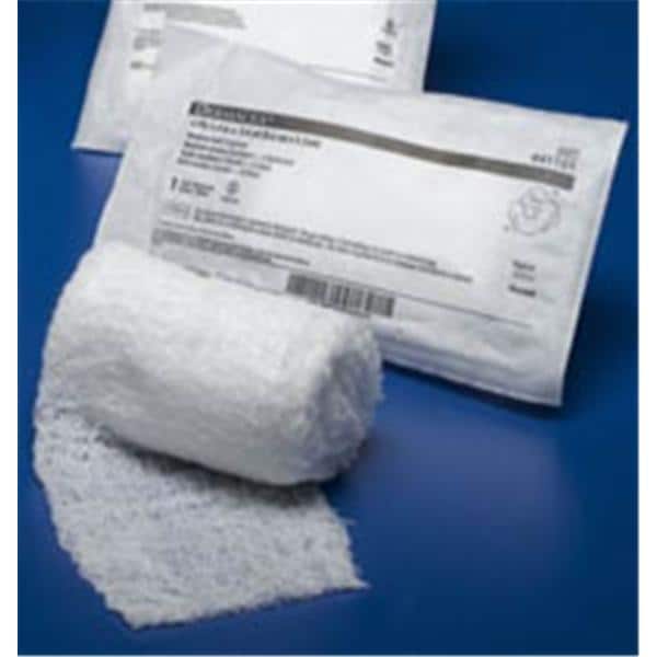 Dermacea Gauze Bandage Cotton Fluff 3.4"x3.6yd Non-Sterile 96Rl/Ca