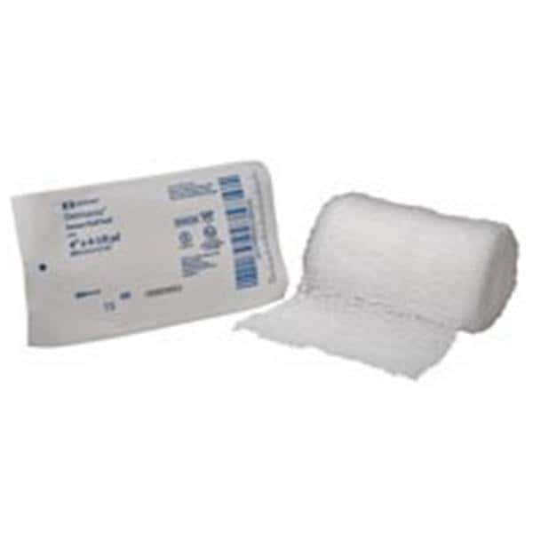 Dermacea Gauze Bandage Cotton Fluff 4.5"x4.1yd 6 Ply Non-Sterile 100Rl/Ca