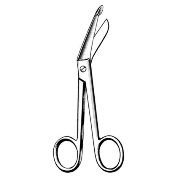 Surgi-OR Lister Bandage Scissors Angled 3-1/2" Stainless Steel NS Rsbl Ea