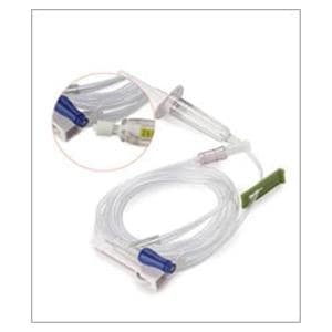 IV Administration Set Needleless 3 Bravo 24 Injection Sites 110" 10Drp 50/Ca