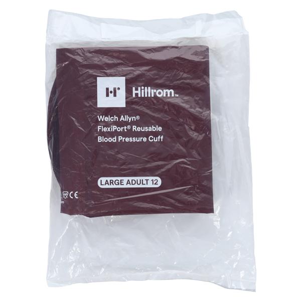 FlexiPort Blood Pressure Cuff Size 12 Brgndy LF Ea