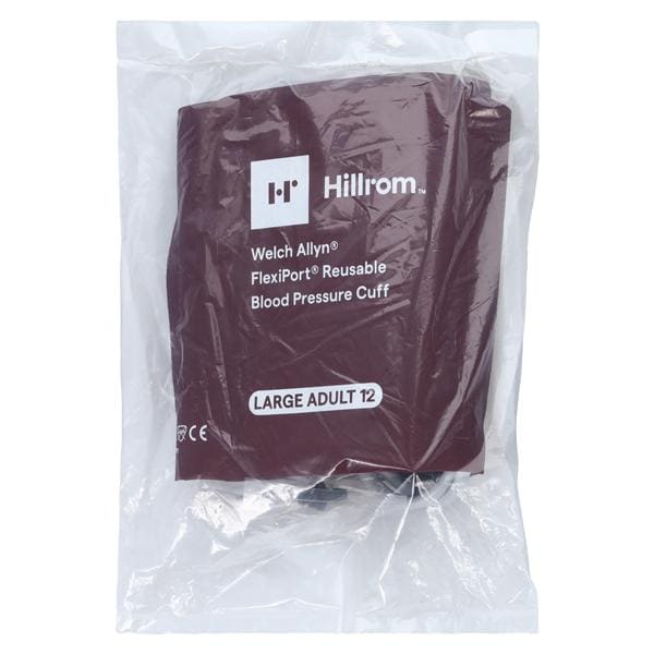 FlexiPort Blood Pressure Cuff Size 12 Burg Not Made With Natural Rubber Latex Ea
