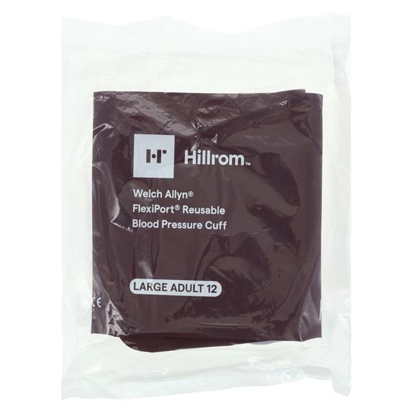 FlexiPort Blood Pressure Cuff Size 12 Burg Not Made With Natural Rubber Latex Ea