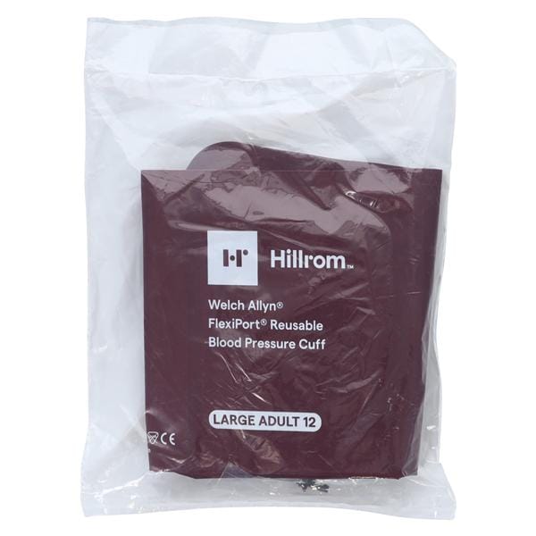 FlexiPort Blood Pressure Cuff Size 12 Burg Not Made With Natural Rubber Latex Ea