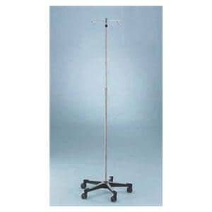 IV Stand 2 Hook 24x110" 74-110" Adjustable Height
