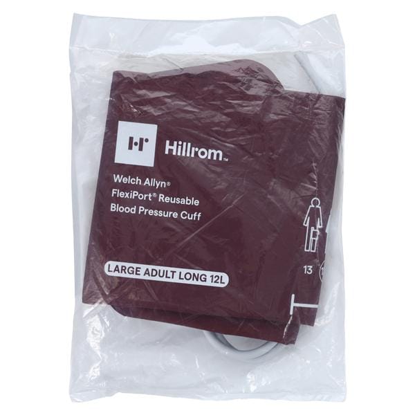 FlexiPort Blood Pressure Cuff Size 12L Burg LF Ea