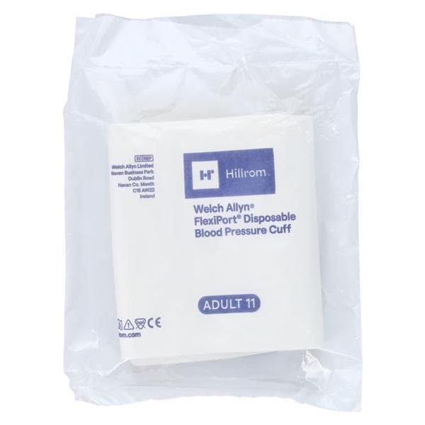 FlexiPort Blood Pressure Cuff Size 11 Wht/NvyBl LF 20/Pk