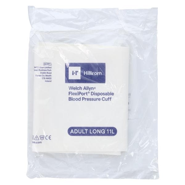 FlexiPort Blood Pressure Cuff Size 11 Wht/NvyBl LF 20/Pk