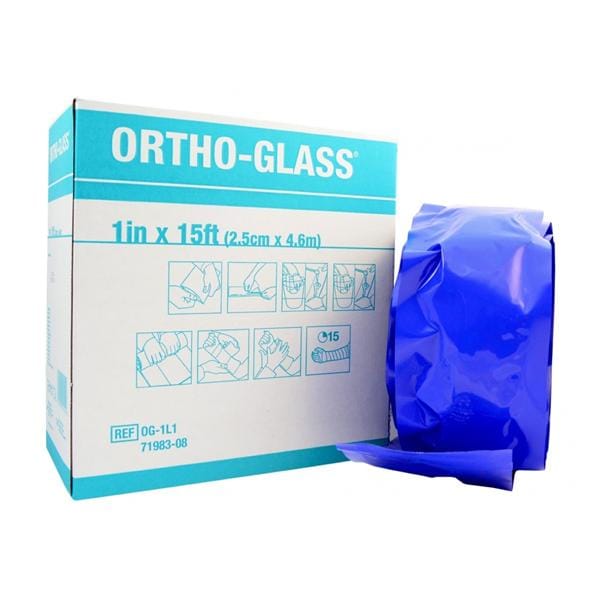 Ortho-Glass Casting Splint System White 1"x15'