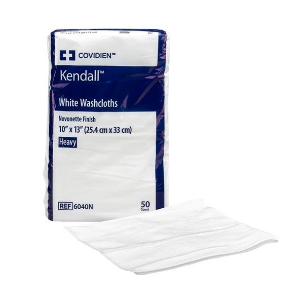 Excilon Washcloth Disposable Non Woven 10 in x 13 in White 600/Ca