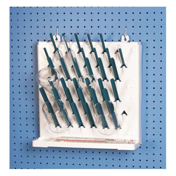 Lab-Aire II Dryer Rack Wall Mount 38 Place White Ea