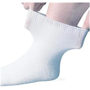 Stretch Socks Protection Socks Large Unisex Men 10-12/Women 10-13 White
