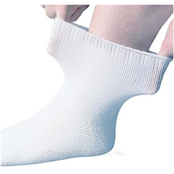 Stretch Socks Protection Socks Large Unisex Men 10-12/Women 10-13 White