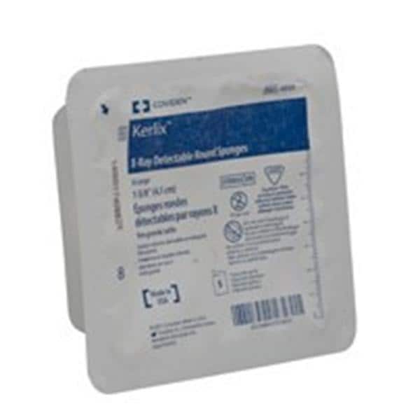 Kerlix Cotton Round Sponge 1-5/8" Sterile X-Large X-Ray Detectable LF