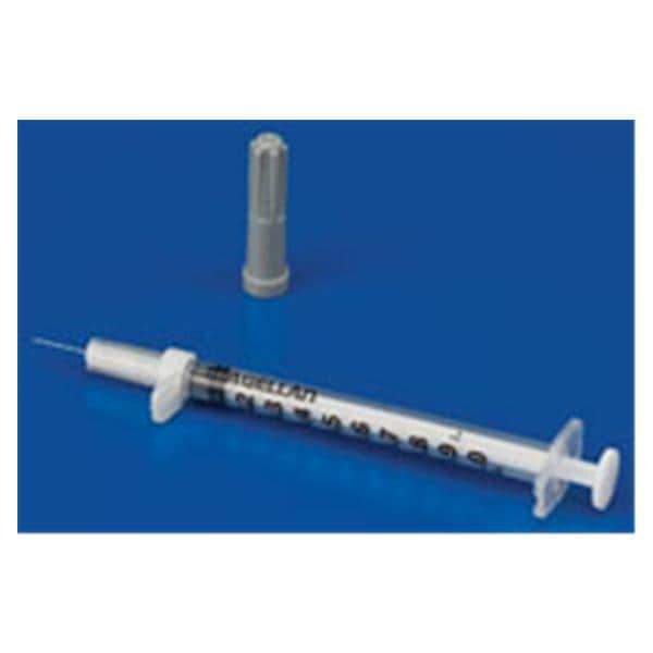 Magellan TB Syringe/Needle 28gx1/2" 1cc Needle Safety Low Dead Space 50/Bx, 10 BX/CA