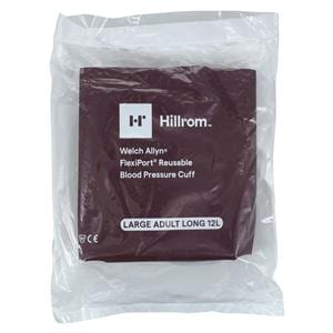 FlexiPort Blood Pressure Cuff Size 12L Brgndy LF Ea