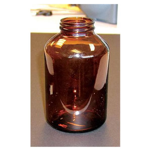 General Purpose Bottle Glass Amber Screw Cap