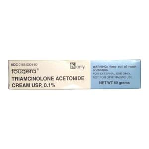 Triamcinolone Acetonide Topical Cream 0.1% Tube 80gm Each