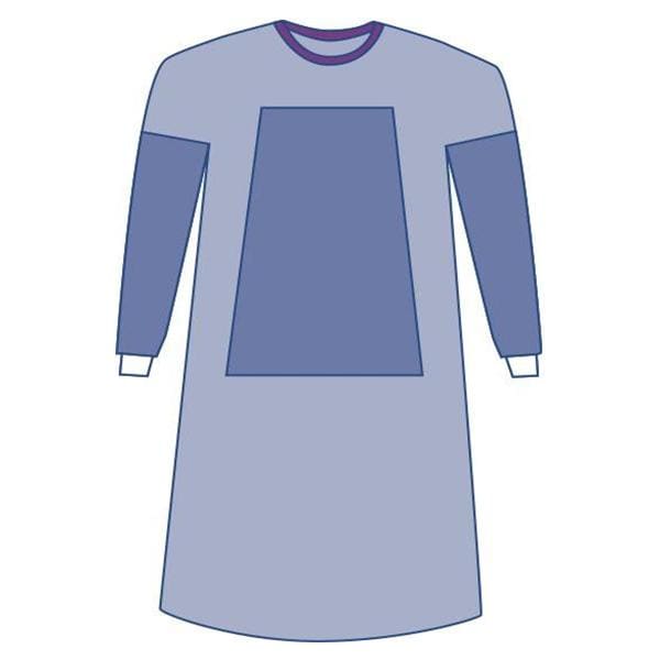 Eclipse Surgical Gown Fabric X-Large Blue 30/Ca