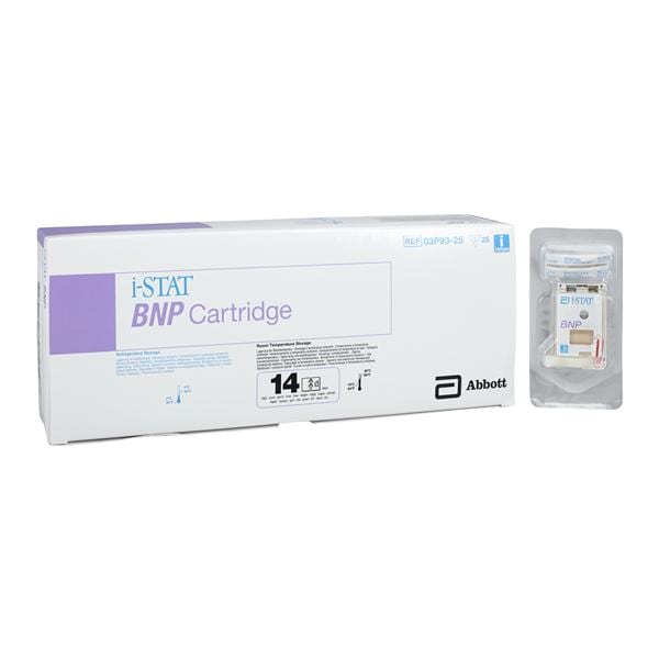i-STAT BNP: Brain Natriuretic Peptide Test Cartridge Moderately Complex 25/Bx