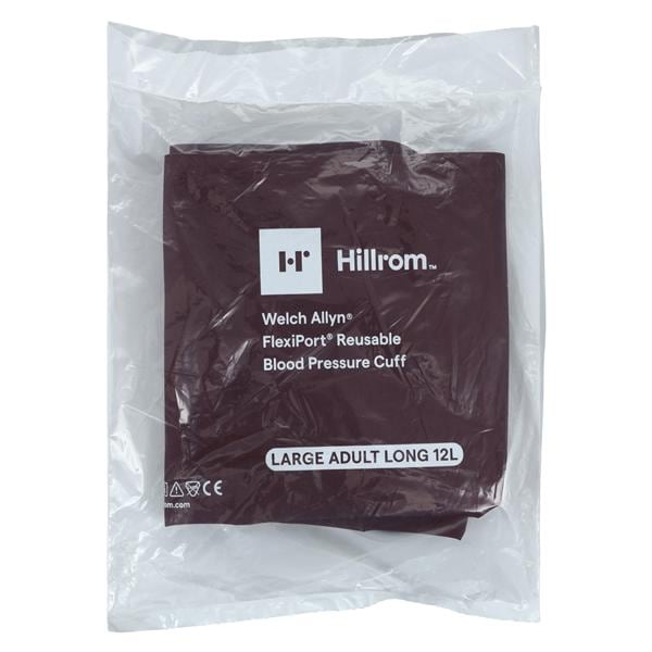 FlexiPort Blood Pressure Cuff Size 12L Burg LF Ea