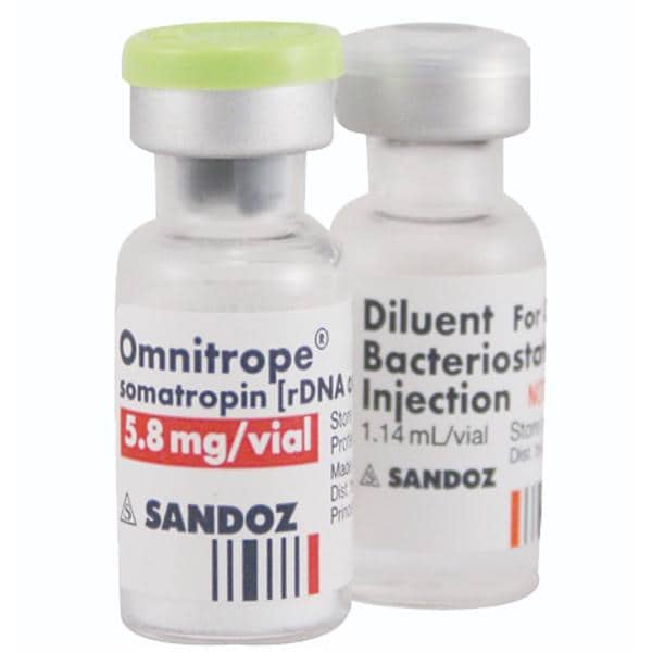 Omnitrope Injection 5.8mg Powder Vial 8/Package