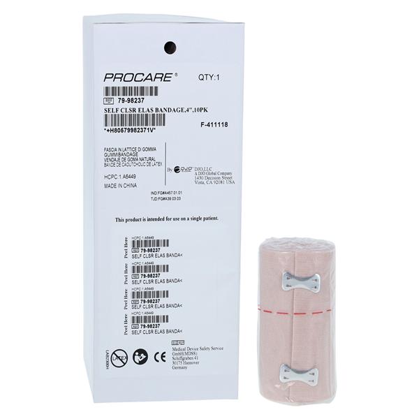 ProCare Stretch Bandage Elastic 4"x5yd 10/Pk