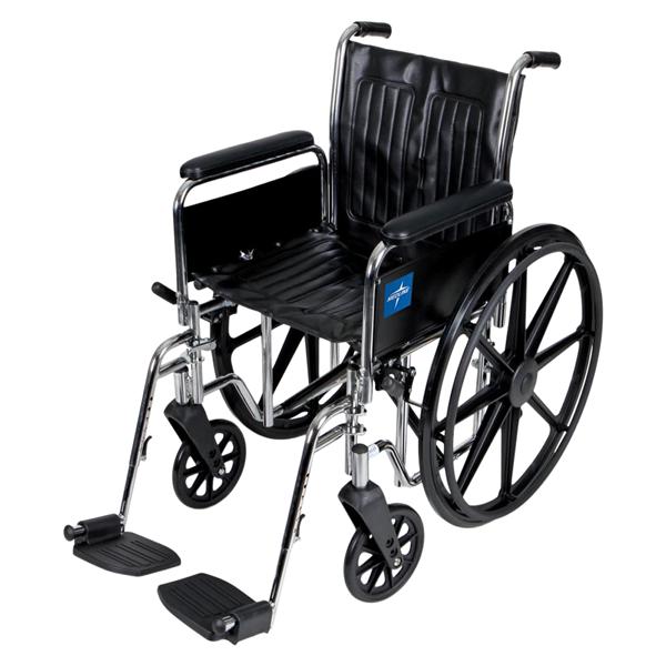 Excel 2000 Transport Wheelchair 300lb Capacity