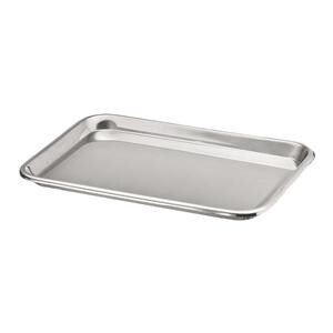 Instrument Tray 13-5/8x9-3/4x5/8" Stainless Steel Autoclavable 12/Ca