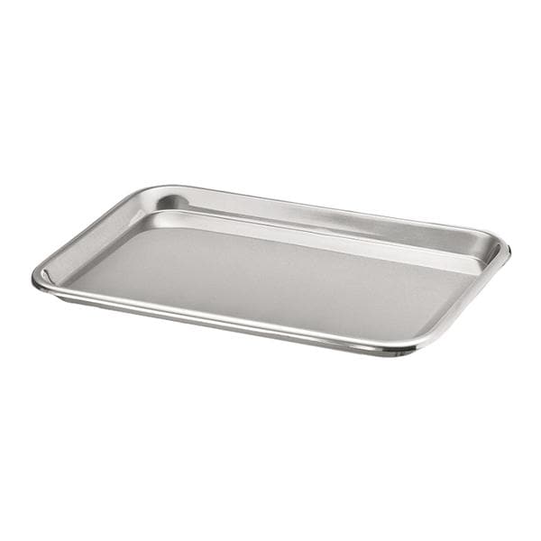 Instrument Tray 13-5/8x9-3/4x5/8" Stainless Steel Autoclavable 12/Ca