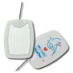 PadPro Defibrillator Pad Adult/Child New f/ Zll Cnctr 6.1x4.5" Plmr Adh Gl 10/Bx