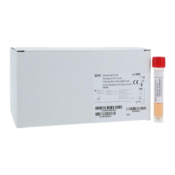 Viral Transport Vial 3mL 50/Pk