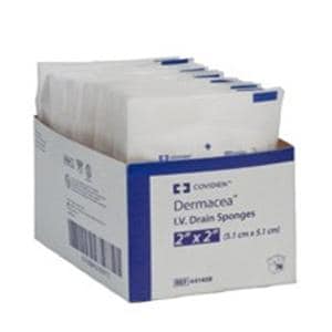 Dermacea Rayon/Polyester Blend IV Sponge 2x2" 6 Ply Sterile LF