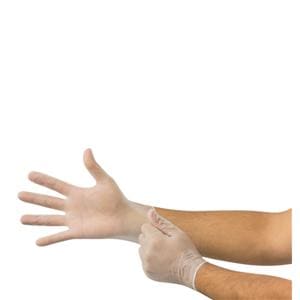 MICROFLEX Derma Free Vinyl Exam Gloves Large Clear Non-Sterile 1000/Ca