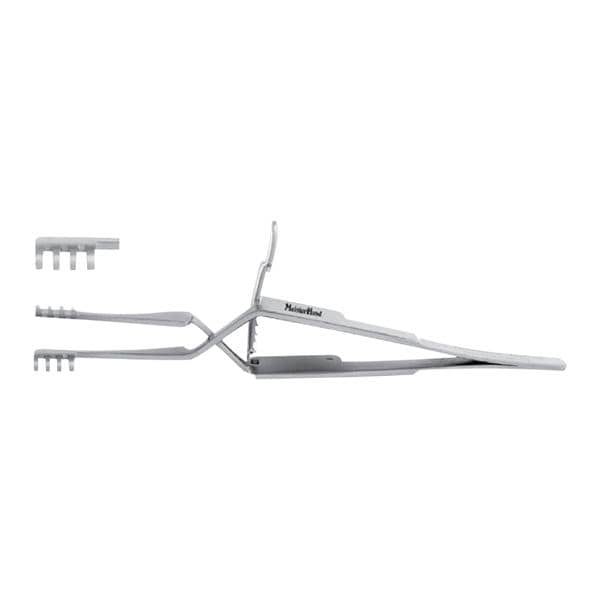 Meister-Hand Retractor 4" Stainless Steel Ea