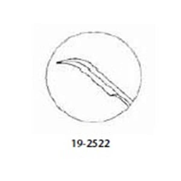 House Tympanoplasty Knife 6-39/64" Curved Stainless Steel Ea