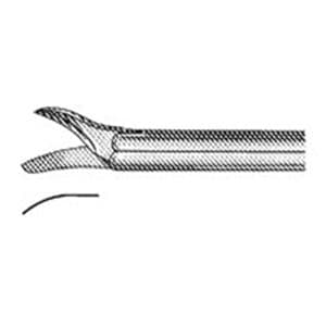 House-Bellucci Alligator Scissors Curved 2-29/32" Stainless Steel Atclvbl Ea