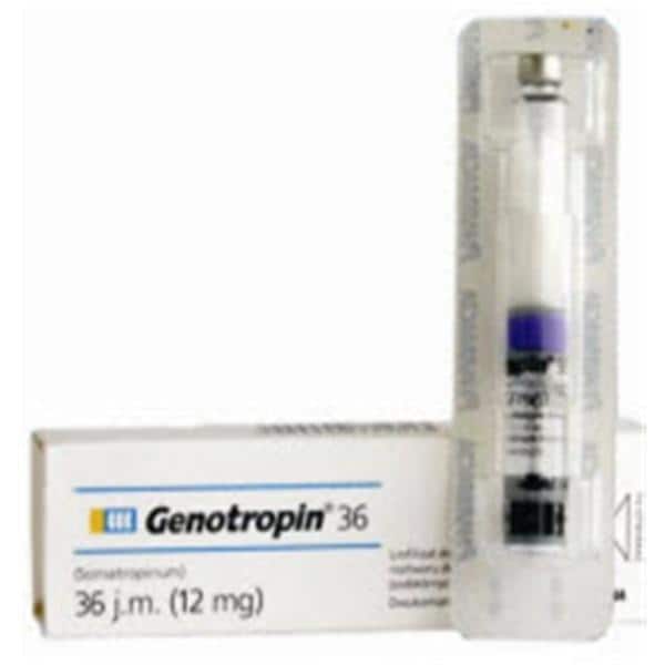 Genotropin Injection 12mg Cartridge Each