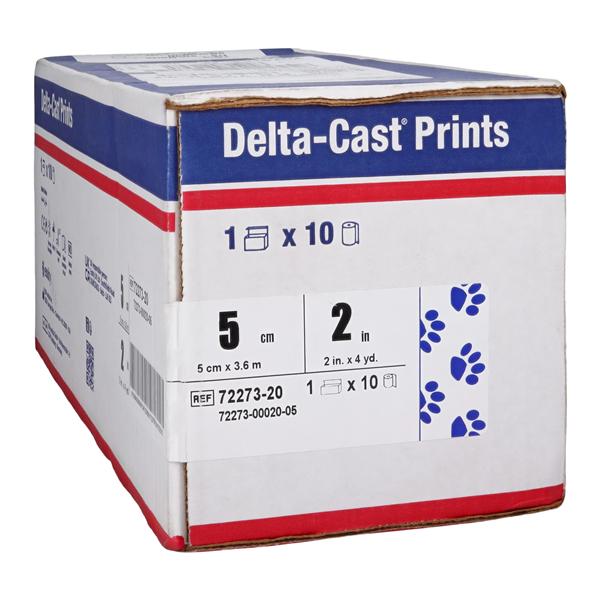 Delta-Cast Prints Casting Tape Paw Prints 2"x4yd
