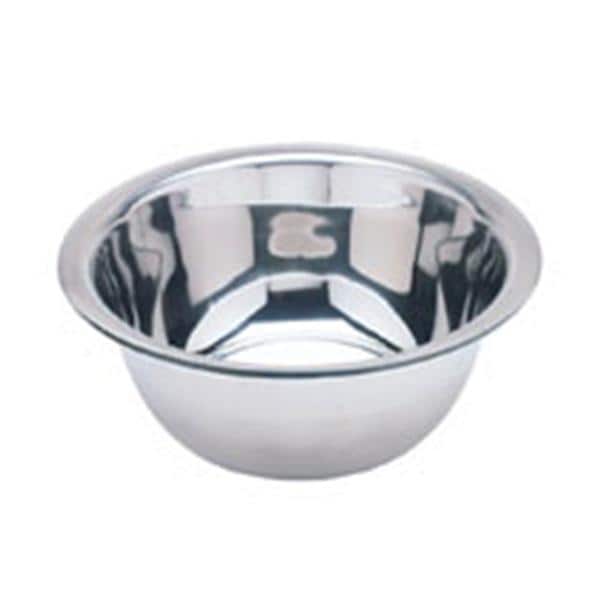 Solution Basin Round Stainless Steel Silver 7qt