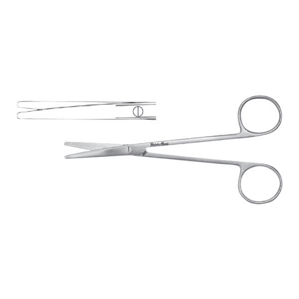 Meister-Hand Metzenbaum Scissors Straight 5-1/2" Stainless Steel Ea