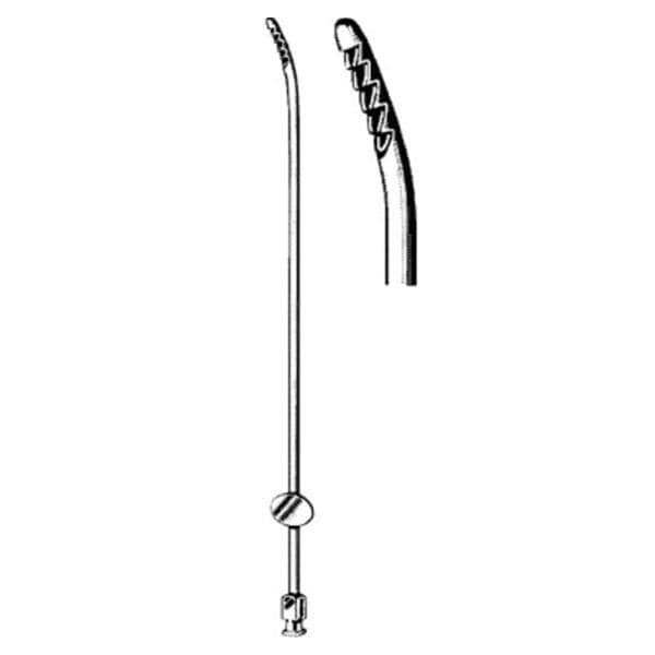 Novak Endometrial Curette 9-1/4" Stainless Steel Non-Sterile Reusable Ea