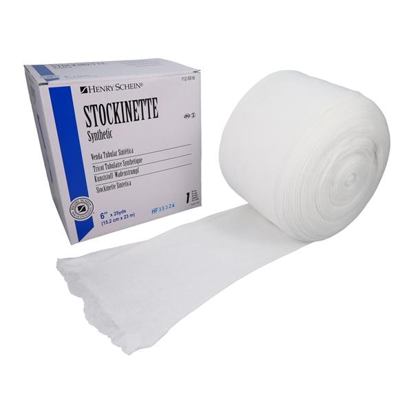 Compression Stockinette White 6"x25yd