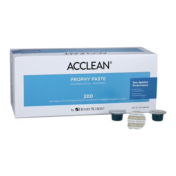 Acclean Vanilla Prophy Paste 1125522 Henry Schein Dental