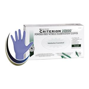 Criterion N200 Nitrile Exam Gloves Small Blue Non-Sterile 2000/Ca